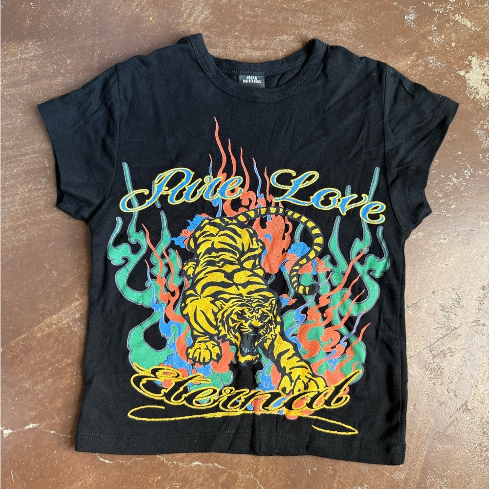 Urban Outfitters Tiger Baby Tee